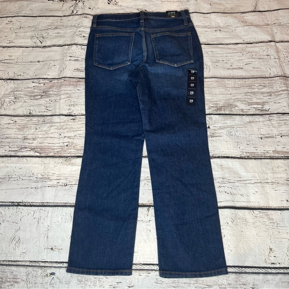 NWT J. Crew Factory Essential Straight Jeans Size 28 - Picture 6 of 6